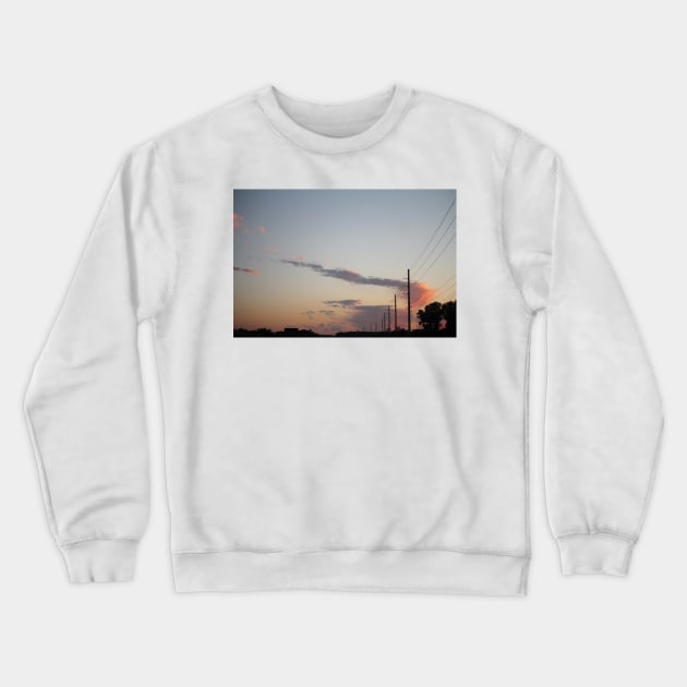 Sky Directions Crewneck Sweatshirt by Cynthia48